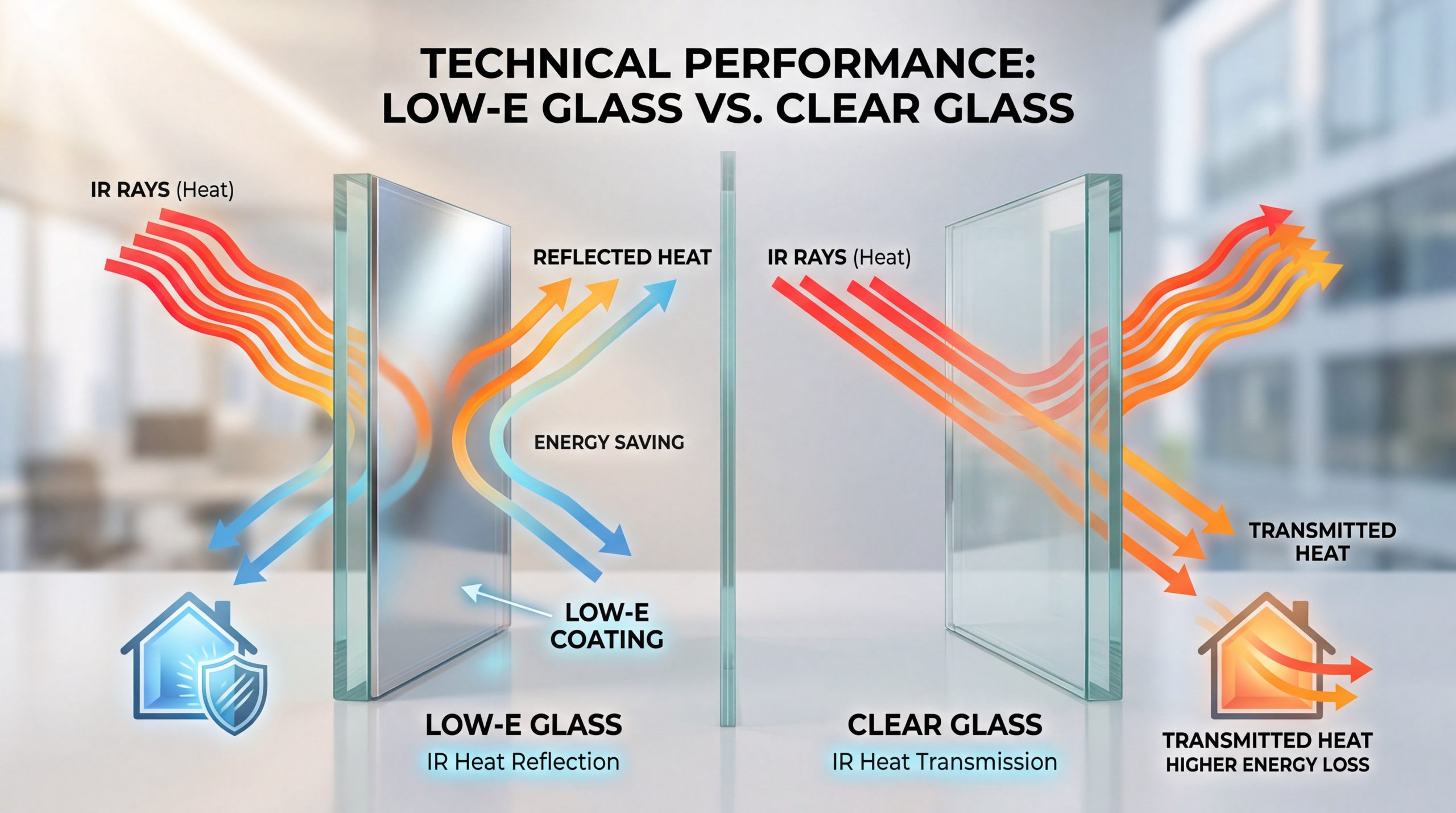 low e glass performance comparison