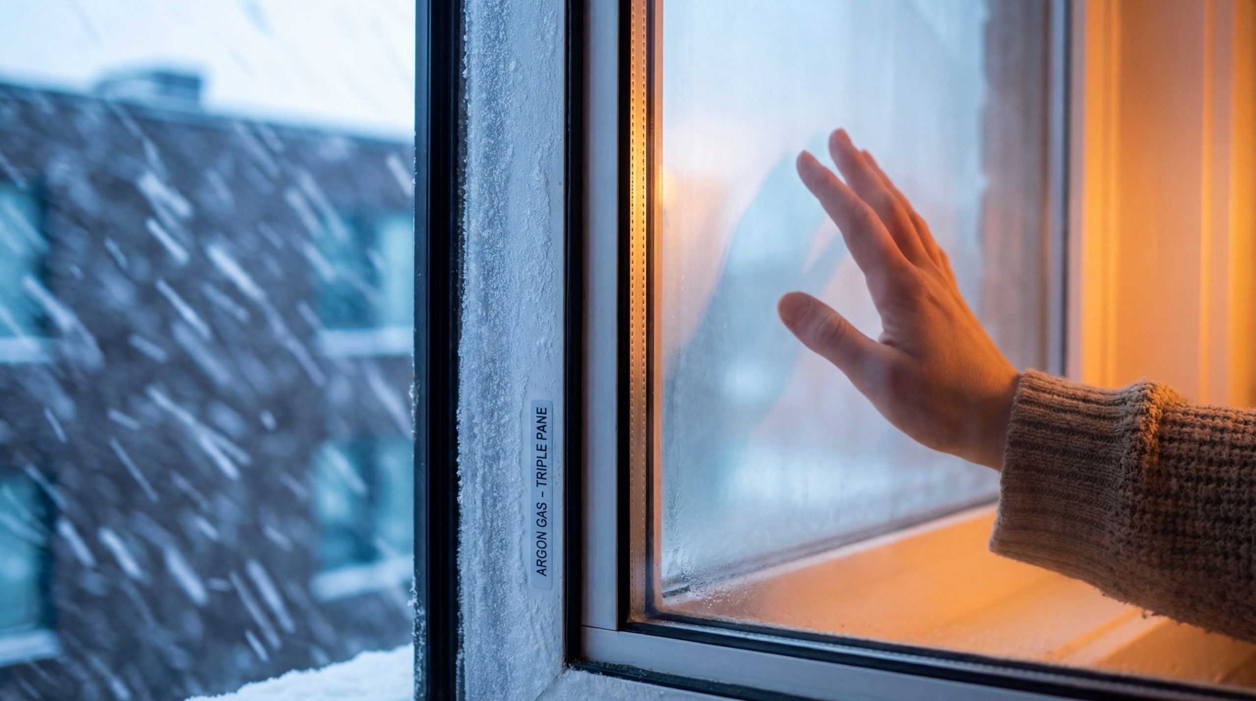 argon gas window thermal contrast index 2