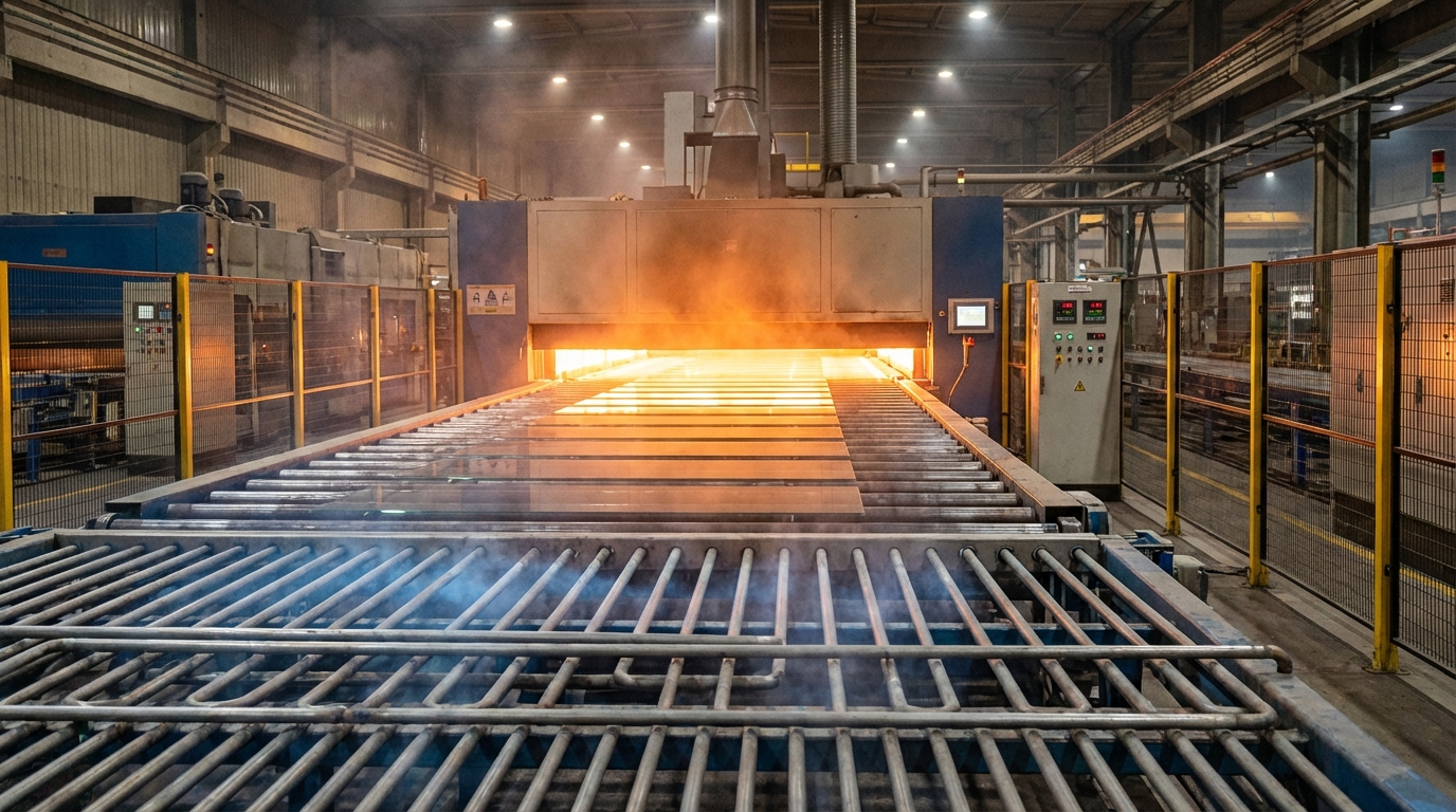 glass tempering furnace industrial