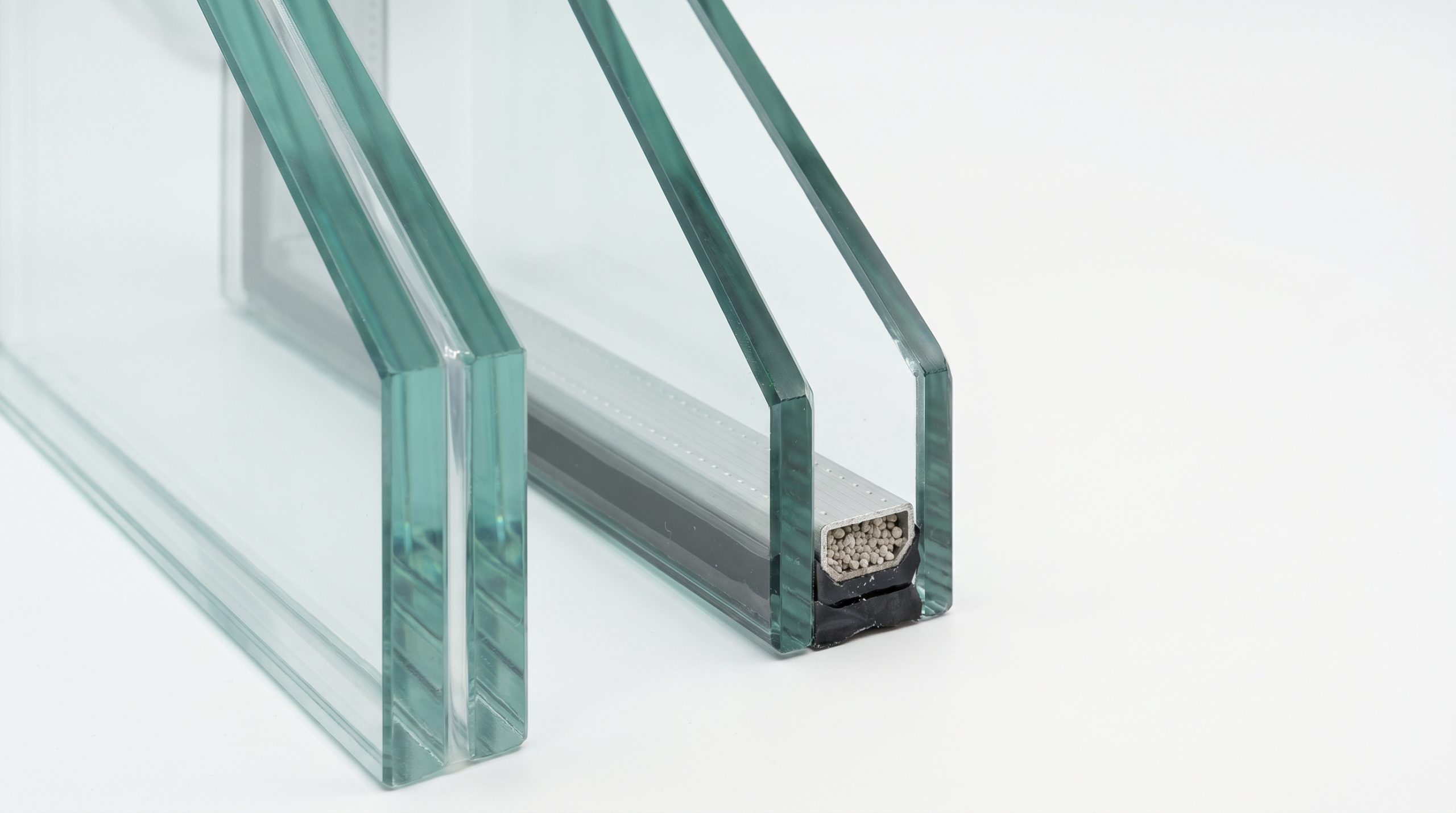 Cross-Section of Safety Glass