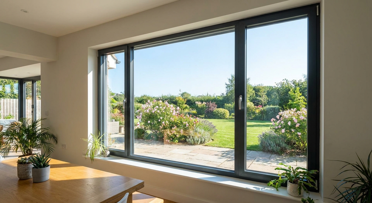 Modern Window Garden View