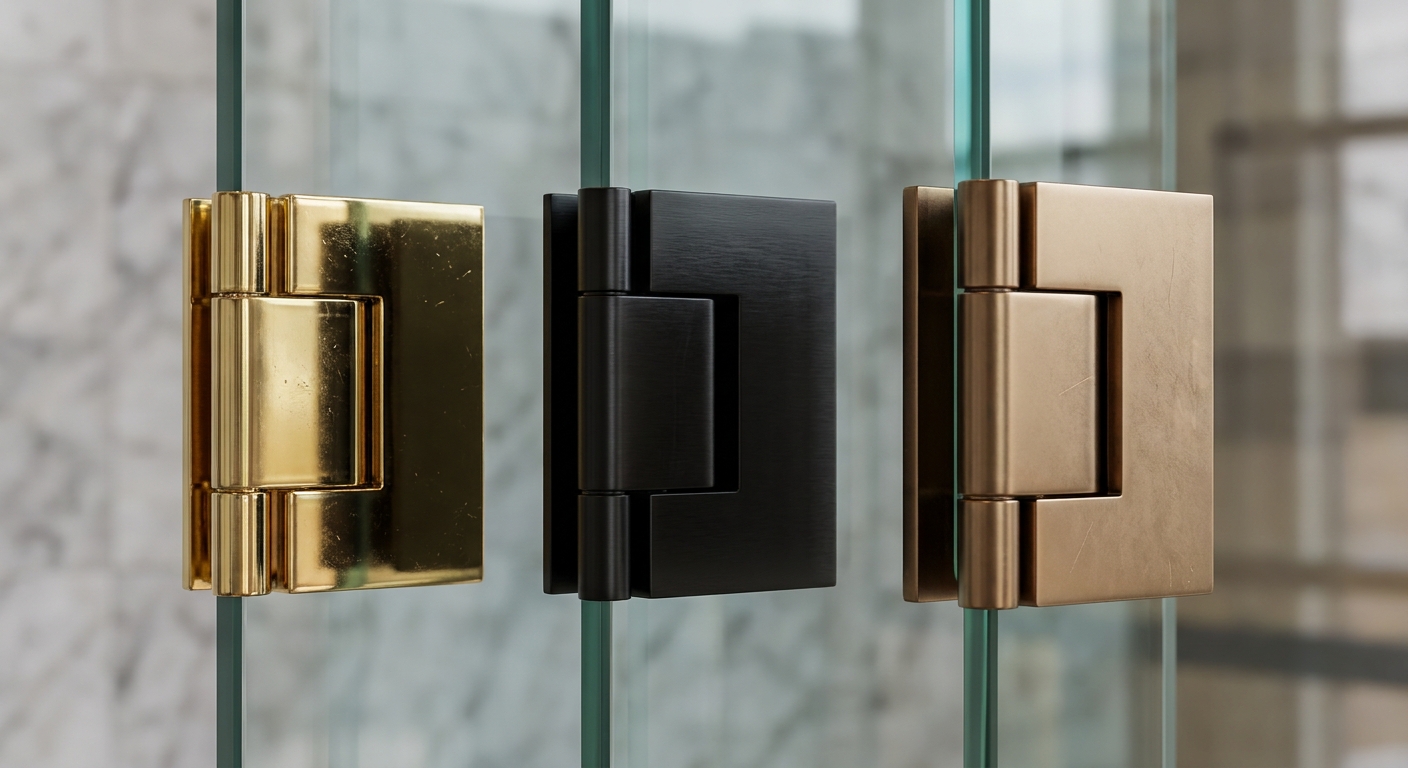 Premium Custom Glass Hardware Finishes for Hotel Bathrooms